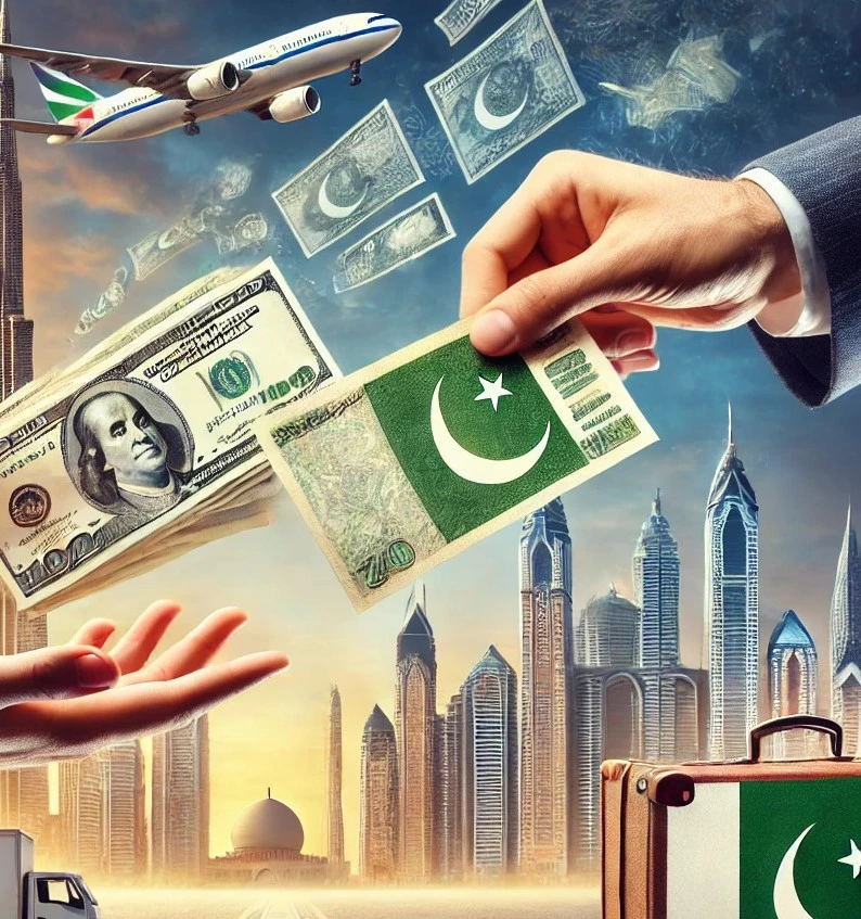 Pakistan's Remittances Surge 25% to $3 Billion in January 2025.